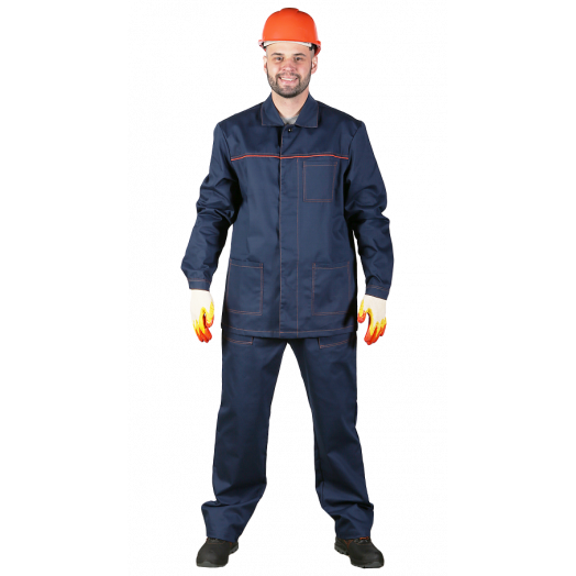 КОСТЮМ "БАЙКАЛ-1"С БРЮКАМИ (80% ХБ 20% ПЭ)