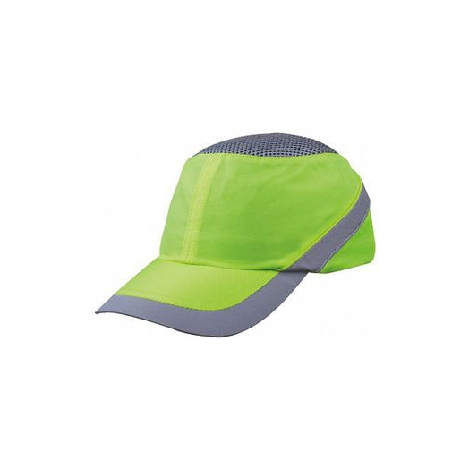 Каскетка DeltaPlus™ AIR COLTAAIJAFL, флуоресцентный желтый/серый