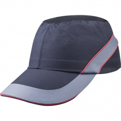 Каскетка DeltaPlus™ AIR COLTAAINOLG, черный/красный
